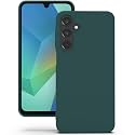 YATWIN Silicone Back Case for Samsung Galaxy A16, Soft-Touch Phone Back Cover for Samsung Galaxy A16 - Dark Green