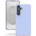 YATWIN Silicone Back Case for Samsung Galaxy S25 Plus, Soft-Touch Phone Back Cover for Samsung Galaxy S25 Plus - Lilac