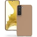 YATWIN Silicone Back Case for Google Pixel 7, Soft-Touch Phone Back Cover for Google Pixel 7-Milk Tee, Light Brown
