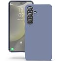 YATWIN Silicone Back Case for Samsung Galaxy S24, Soft-Touch Phone Back Cover for Samsung Galaxy S24 - Lavender Grey