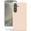 YATWIN Silicone Back Case for Samsung Galaxy S24, Soft-Touch Phone Back Cover for Samsung Galaxy S24 - Link Pink