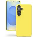 YATWIN Silicone Back Case for Samsung Galaxy S25, Soft-Touch Phone Back Cover for Samsung Galaxy S25 - Yellow
