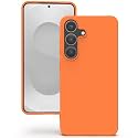 YATWIN Silicone Back Case for Samsung Galaxy S25 Plus, Soft-Touch Phone Back Cover for Samsung Galaxy S25 Plus - Orange