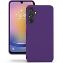 YATWIN Silicone Back Case for Samsung Galaxy A25, Soft-Touch Phone Back Cover for Samsung Galaxy A25 - Purple