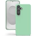 YATWIN Silicone Back Case for Samsung Galaxy S25 Plus, Soft-Touch Phone Back Cover for Samsung Galaxy S25 Plus - Light Cyan