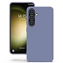 YATWIN Silicone Back Case for Samsung Galaxy S23, Soft-Touch Phone Back Cover for Samsung Galaxy S23 - Lavender Grey