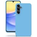YATWIN Silicone Back Case for Samsung Galaxy A15, Soft-Touch Phone Back Cover for Samsung Galaxy A15 - Sky Blue