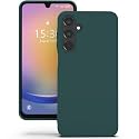 YATWIN Silicone Back Case for Samsung Galaxy A25, Soft-Touch Phone Back Cover for Samsung Galaxy A25 - Dark Green