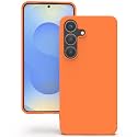 YATWIN Silicone Back Case for Samsung Galaxy S25, Soft-Touch Phone Back Cover for Samsung Galaxy S25 - Orange