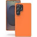 YATWIN Silicone Back Case for Samsung Galaxy S25 Ultra, Soft-Touch Phone Back Cover for Samsung Galaxy S25 Ultra - Orange