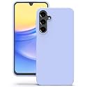 YATWIN Silicone Back Case for Samsung Galaxy A15, Soft-Touch Phone Back Cover for Samsung Galaxy A15 - Lilac
