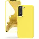 YATWIN Silicone Back Case for Samsung Galaxy S22 Plus, Soft-Touch Phone Back Cover for Samsung Galaxy S22 Plus - Yellow