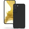 YATWIN Silicone Back Case for Samsung Galaxy S22 Plus, Soft-Touch Phone Back Cover for Samsung Galaxy S22 Plus - Black