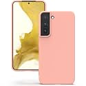 YATWIN Silicone Back Case for Samsung Galaxy S22 Plus, Soft-Touch Phone Back Cover for Samsung Galaxy S22 Plus - Pink