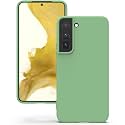 YATWIN Silicone Back Case for Samsung Galaxy S22 Plus, Soft-Touch Phone Back Cover for Samsung Galaxy S22 Plus - Mint Green