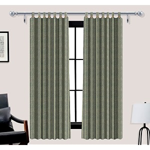 Yaweh Cotton Striped Room Darkening Loop Type