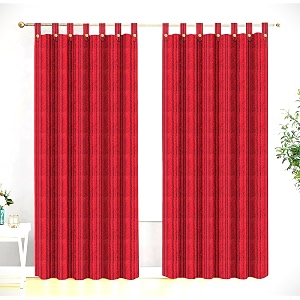 Yaweh Cotton Striped Room Darkening Loop Type