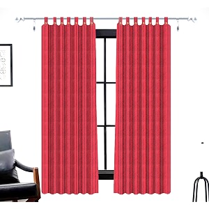 Yaweh Cotton Striped Room Darkening Loop Type
