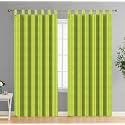 Yaweh Cotton Striped Room Darkening Loop Type