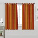 Yaweh Cotton Striped Room Darkening Loop Type