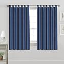 Yaweh Cotton Striped Room Darkening Loop Type