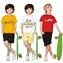 Yazh Texworld Boys Round Neck Blended Cotton