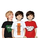 Yazh Texworld Boys Round Neck Blended Cotton