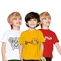 Yazh Texworld Boys Round Neck Blended Cotton