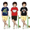 Yazh Texworld Boys Round Neck Blended Cotton