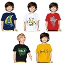 Yazh Texworld Boys Round Neck Blended Cotton