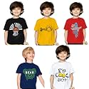 Yazh Texworld Boys Round Neck Blended Cotton