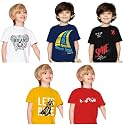 Yazh Texworld Boys Round Neck Blended Cotton