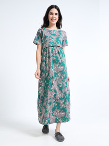 YAZHINI Women Maternity Nursing Nighty
