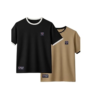 YAZOLE Mens Round Neck Solid T Shirt