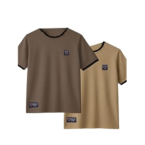 YAZOLE Mens Round Neck Solid T Shirt