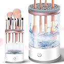 Electric Makeup Brush Cleaner Machine - Automatic Spinning Deep Cleaning for Cosmetic & Painting Brushes - USB Powered, Compatible With