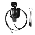 YDO Throttle Control Cable Compatible with Cub Cadet XT1-LT46 LT50 GT50 GT54 ST54 XT2-LT54 LX46 GX54 Throttle Choke Cable,Push Pull Cable Replace OEM# 946-05098C 946-05098A 946-05098B 746-05098A