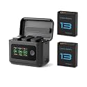 YDW 2-Pack 2100mAh with 27W Fast Charger Hub for GoPro Hero 13