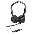 Yealink UH42 USB-C/A Wired Headset,AI Noise Cancelling Mic,in-Line Controls