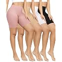 Yeblues 4 Pack Slip Shorts for Under Dresses Smooth Anti Chafing Underwear
