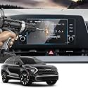 YEE PIN 2025 Kia Sportage LX Screen Protector Tempered Glass for 2023 2024 2025 Kia Sportage Hybrid LX 8" Infotainment Screen Cover Screen Saver for 2025 Kia Sportage Accessories