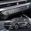 YEE PIN 2026 2025 2024 Kia Sorento Climate Control Screen Protector for Kia Sorento 2024 Accessories LX/S/EX/X-Line EX/SX/X-Line SX/X-Line SX Prestige/X-Pro SX Prestige Touch Screen Cover 2Pack
