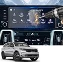YEE PIN Kia Sorento 2021 2022 2023 Screen Protector Glass for Kia Sorento (S, EX, SX, SX Prestige, X-Line) 10.25'' Infotainment Protector Screen Cover Screen Saver for 2021 Kia Sorento Accessories