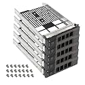 5 Pack 3.5" SAS SATA Hard Drive Tray Caddy Replacement for Dell PowerEdge