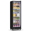 Yeego 12.2 Cu.Ft Commercial Refrigerators with Double-Layer Glass Door