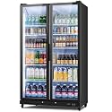 Yeego 27.1 Cu.Ft Commercial Refrigerators with Double-Layer Glass Door
