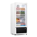 Yeego 6.9 Cu.Ft Commercial Refrigerators with Double-Layer Glass Door White
