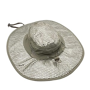yejante - cooling hat with uv protection - sun hat for men amp women - perfect for fishing hiking camping gardening beach etc - grey color