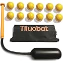 The Yellow Baseball Rope Swing Training bat Comes with 12 Training Balls and 1 bat