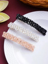 YELLOW CHIMES 3 Pcs Fancy High Quality Shiny Barrette Fashion Hair Accessories for Women Girls Hair Clip (Multicolor)